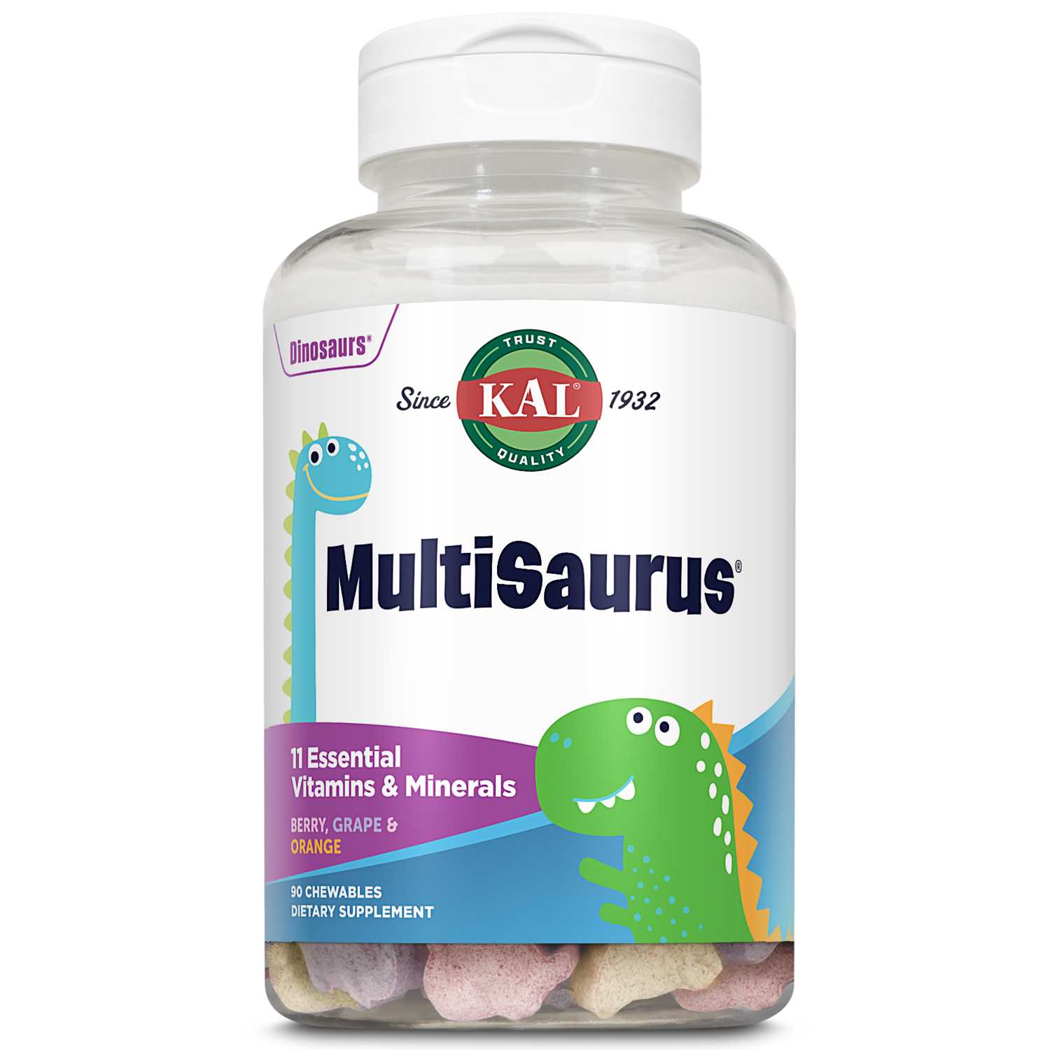 MultiSaurus Kids Chewable Multivitamins – The Healthway Store