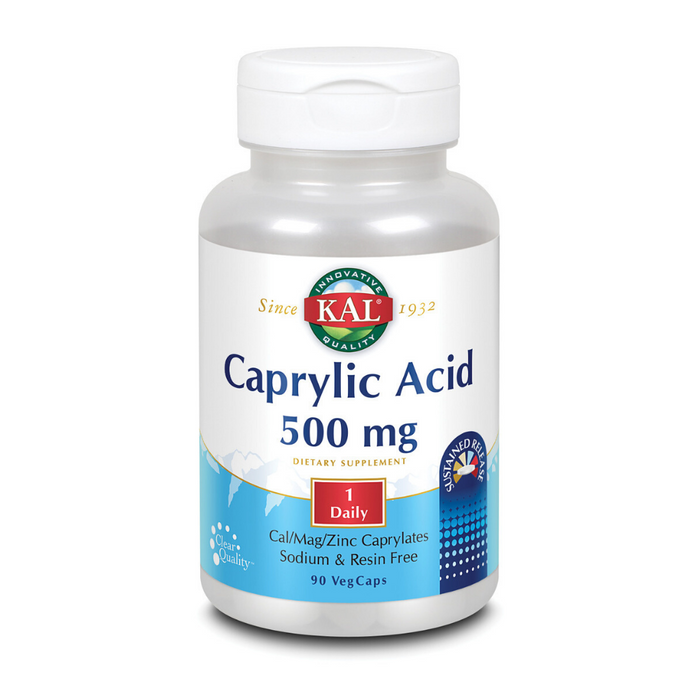 KAL Caprylic Acid SR 500mg | 90ct