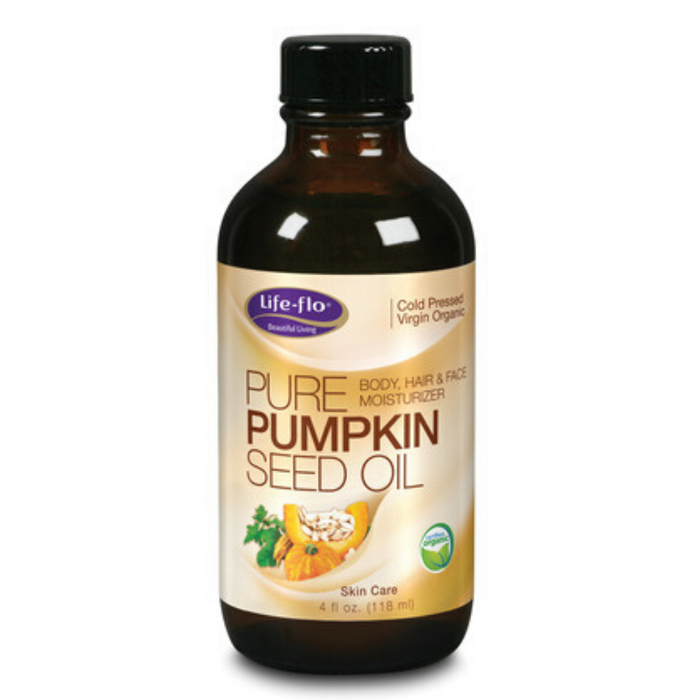 LIFE-FLO Pure Pumpkin Seed Oil Virgin Organic, Oil (Carton) | 4oz