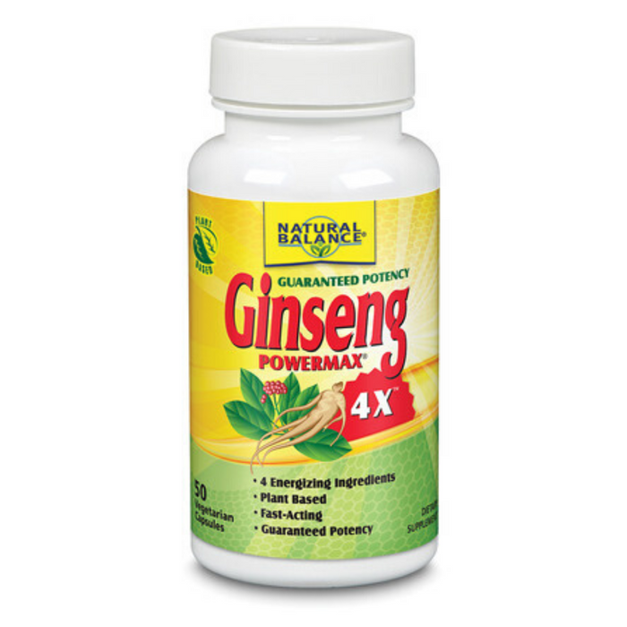 Natural Balance Ginseng PowerMax 4X | 50ct