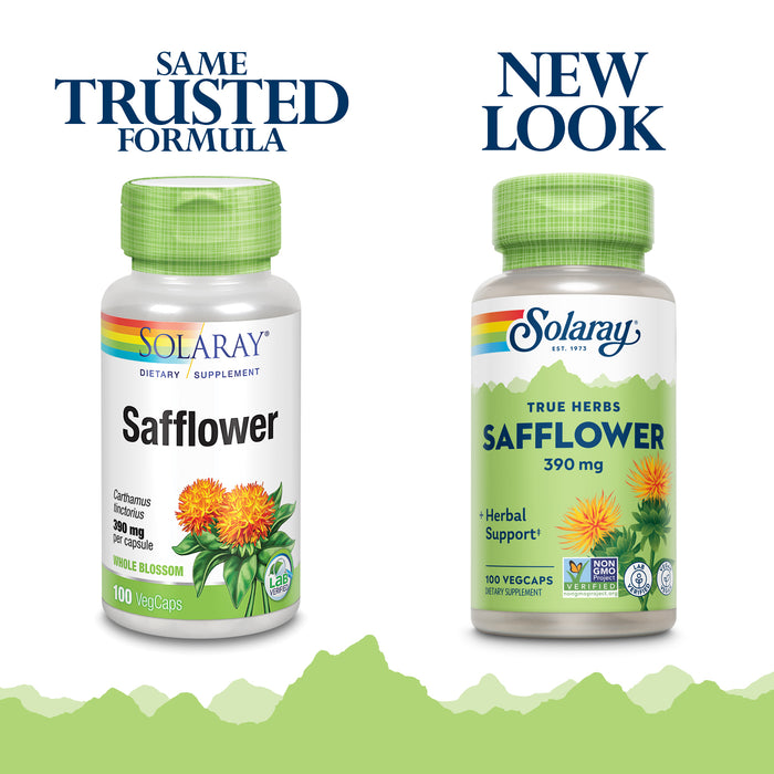 SOLARAY Safflower 390mg | 100 Capsule