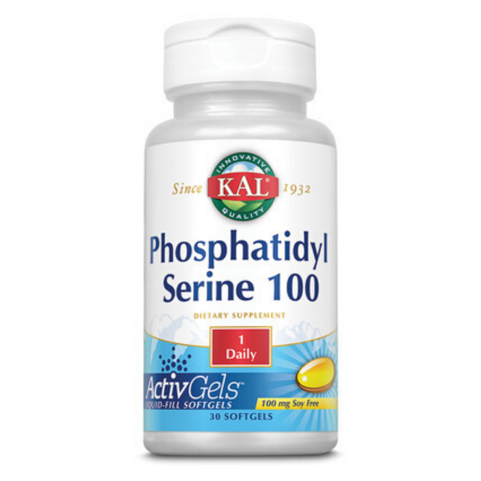 KAL Phosphatidylserine 100 Sunflower ActivGels 100mg | 30ct