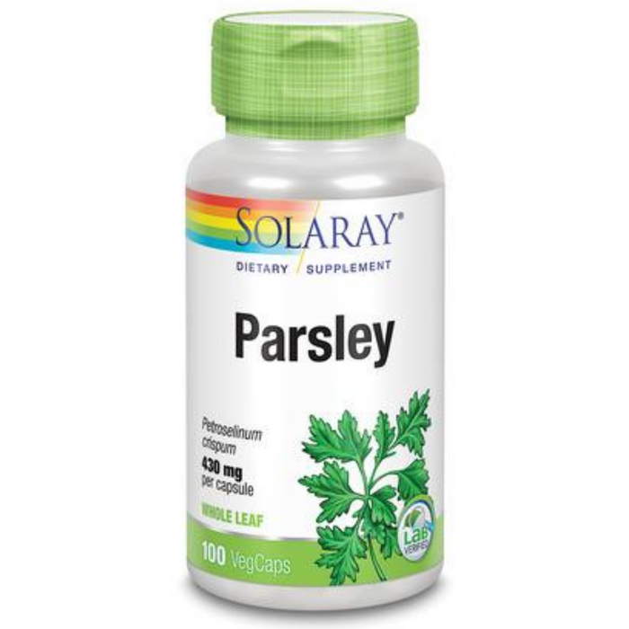 Solaray Parsley Capsules, 860 mg | 100 Count