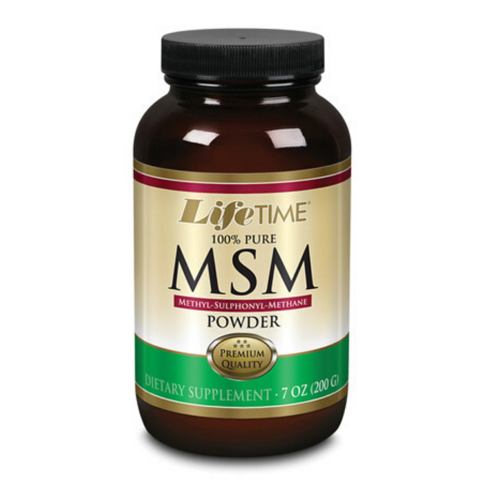 Lifetime 100% Pure MSM (Methylsulfonylmethane) Powder | Supports Healthy Joints | Fortifies Immune Support | Premium Quality | 2500 mg Per Serving | 16 oz, 180 Servings