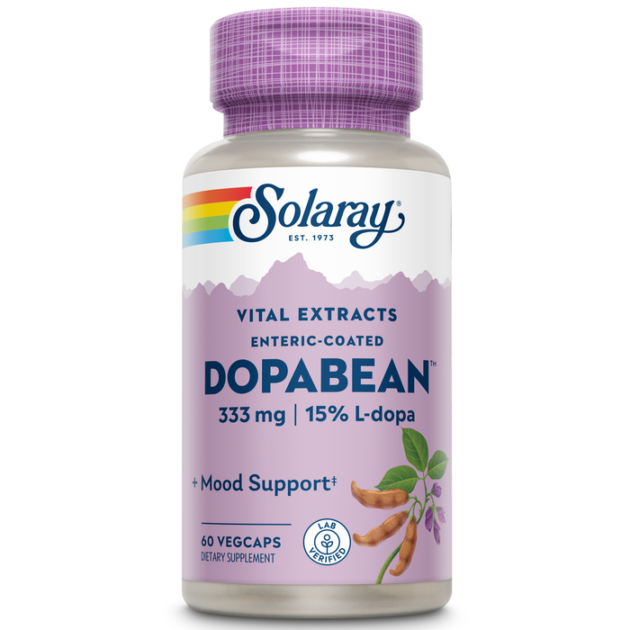 Solaray Dopabean, 333 mg | 60 Count