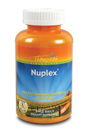 Thompson Nuplex with Iron, Tablet (Btl-Plastic) 180ct