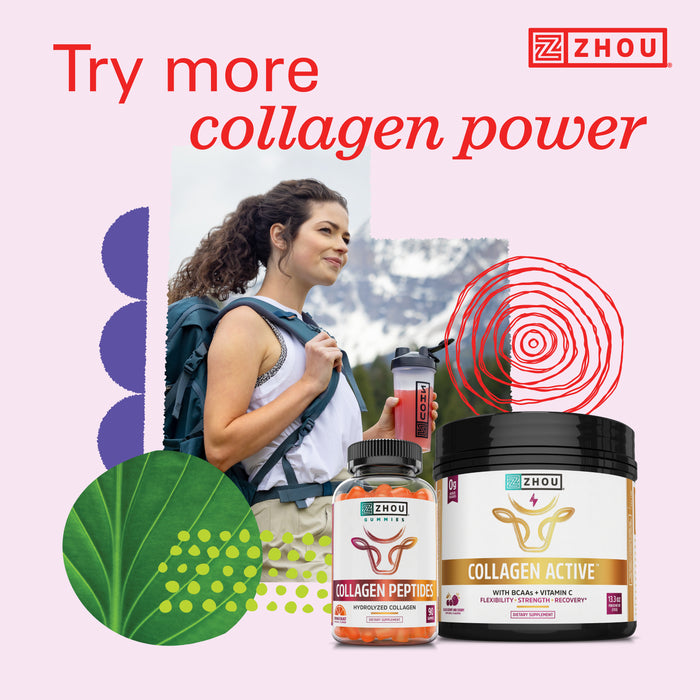 Zhou Collagen Peptides Hydrolyzed Protein Powder