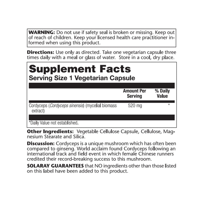 Solaray Cordyceps