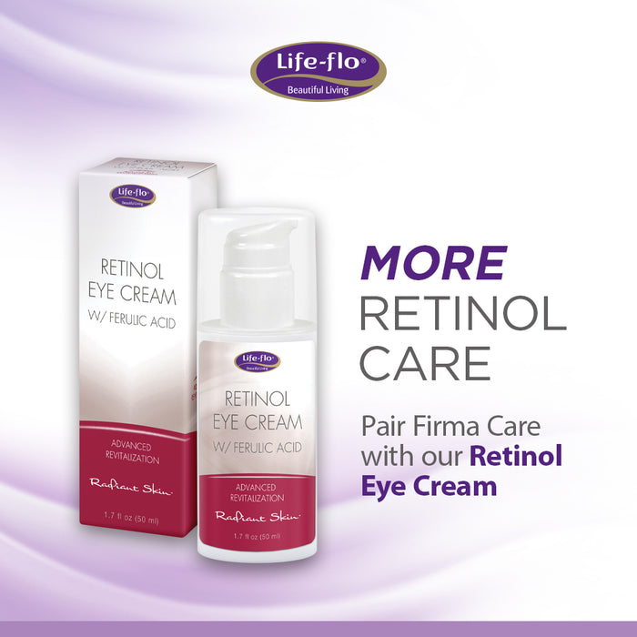 Life-flo Firma Complex with Peptides and Retinol A | Intensive Moisturizing Cream | Radiant Skin Formula | 1.7oz